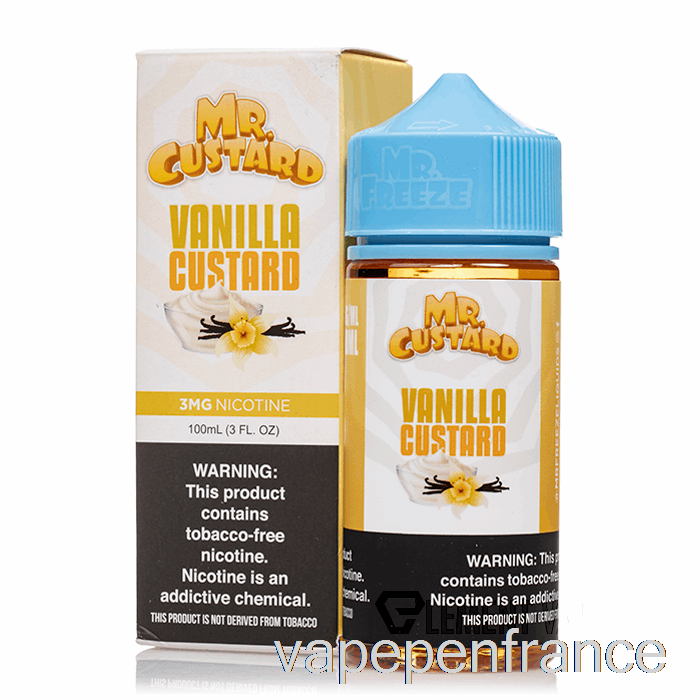 Crème Anglaise à La Vanille - Mr Custard - 100ml 0mg Stylo Vape